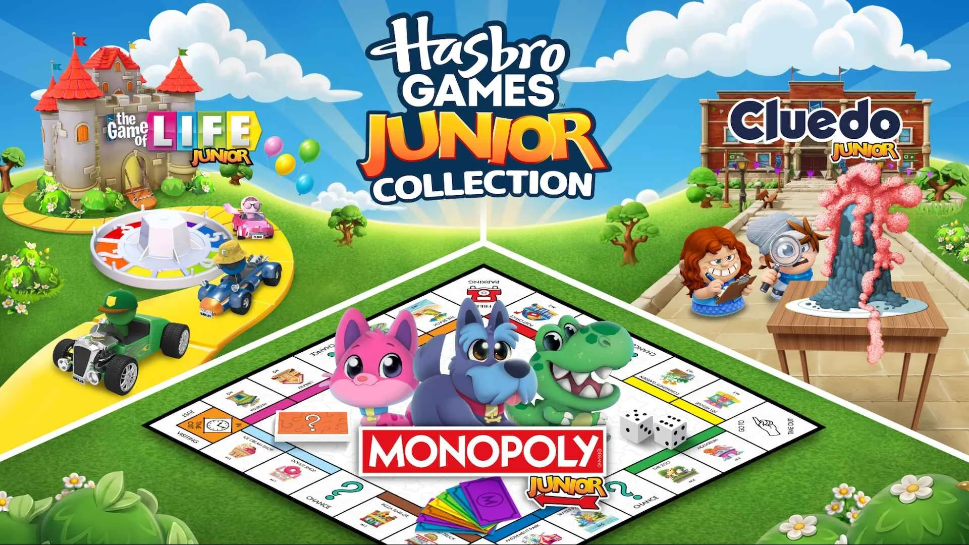 Hasbro Games Junior Collection Trailer Showcases Monopoly Junior