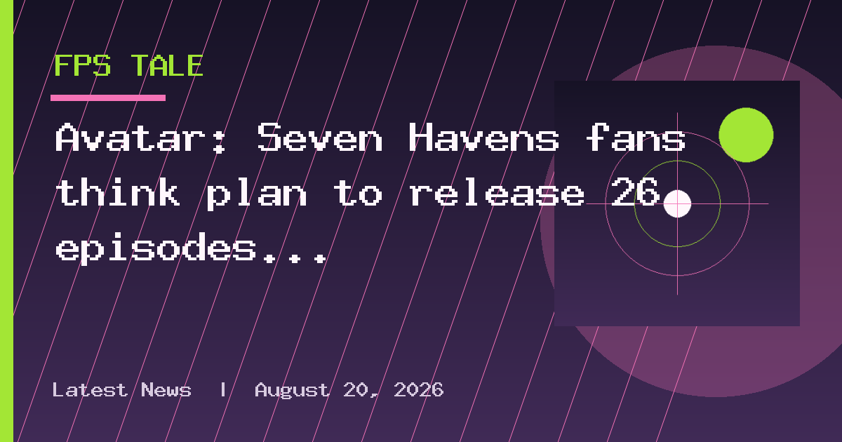 Avatar: Seven Havens fans think plan to release 26 episodes at once "would’ve