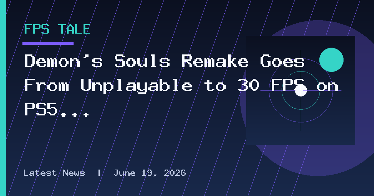 Demon's Souls Remake Goes From Unplayable to 30 FPS on PS5 Emulator in Days