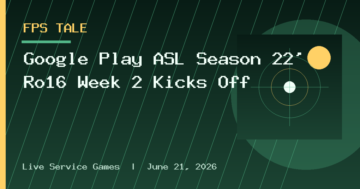 Google Play ASL Season 22' Ro16 Week 2 Kicks Off