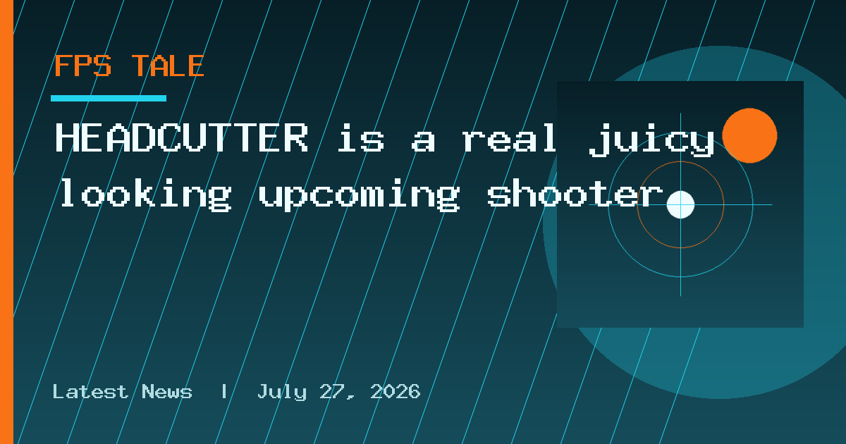 HEADCUTTER is a real juicy looking upcoming shooter