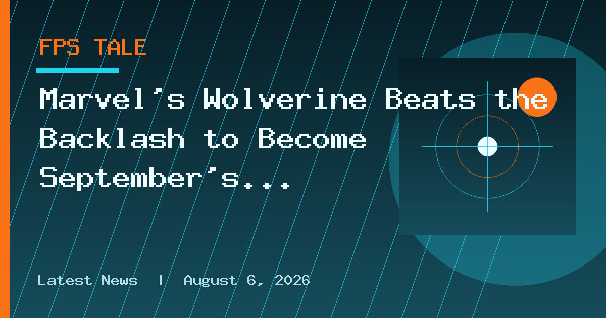 Marvel’s Wolverine Beats the Backlash to Become September’s Top-Selling Game