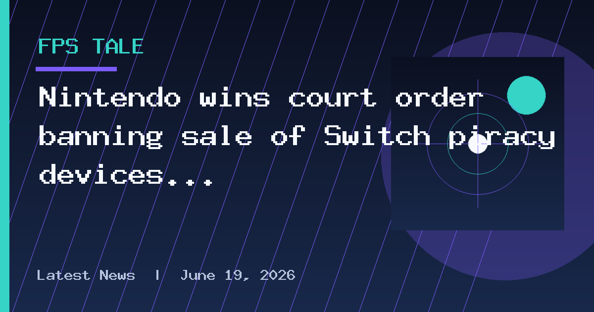 Nintendo wins court order banning sale of Switch piracy devices