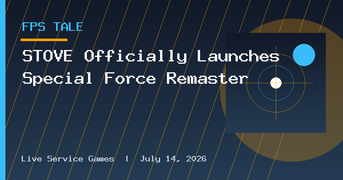 STOVE Officially Launches Special Force Remaster